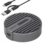 Adapter SSD NVME PCIe SATA NGFF 2-in-1 M.2 k&otilde;vakettalahtri USB 3.2 USB-C 10 Gb/s