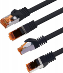 1attack.de Cat.7 v&otilde;rgukaabel Cat7 Ethernet kaabel Patch kaabel v&otilde;rgu Lan kaabel Cat.7 t&ouml;&ouml;tlemata kaabel 10 Gb/s (sftp Pimf Lszh) komplekt Rj45 pistikuga Cat.6a