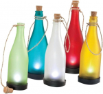 Osaladi 5 tk rippvalgustite komplekt dekoratiivsed v&auml;lisvalgustid l&uuml;hter p&auml;ikesevalgustid pudelitele p&auml;ikese led lamp veinipudeli valgustus modelleerimisvalgusti pudelivalgusti plastikust lamp v&auml;ljas