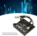 Esipaneeli pcie usb 3.0 jaotur 4 pordiga, 3,5-tolline pc esipaneeli sisemine kaardilugeja pcie usb adapter 4 x usb 3.0 v&auml;ljundpordiga arvutikorpuse esipaneeli jaoks