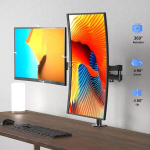 Monitori hoidja Topeltmonitori hoidik Bracwiser Md7442, reguleeritav