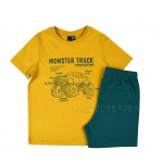 Poiste pidžaama G.T., kollane / roheline