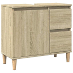 vannitoakapp, Sonoma tamm, 65 x 33 x 60 cm, tehispuit CFE4496083