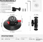 Neewer kaamera iminappkinnitus koos magic arm'iga, 2 tk