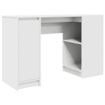 kirjutuslaud，arvutilaud, valge, 120x42x76 cm, tehispuit CFE9360593