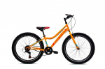 Laste jalgratas Capriolo Diavolo 400/6HT 24", kollane/punane