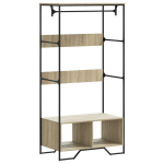 riidekapp, Sonoma tamm, 90x50x180 cm, tehispuit CFE109866