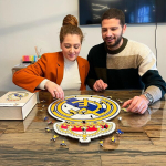 Iconic Puzzles, Real Madrid Logo ametlik toode puidust pusled t&auml;iskasvanutele ja lastele 100% j&auml;tkusuutlik puit v&auml;ike pakend 150 tk