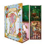 Kokkupandav puidust 3D LED mudel Alice Imedemaal Tonecheer