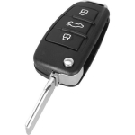 Audi A1 A3 A4 A6 Q3 Q7 R8 RS4 S3 S4 S6 TT koode klahv - Plip kaugtoki 3 nuppu koos Phonillico&reg; teraga