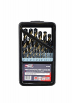 AWTOOLS PUUR METALLI HSS M2 KPL. 25 tk /1,0-13,0mm/ PREMIUM