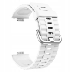 BestAccessories, Silikoonrihm "H. Watch Fit 3 / 4 / 4 Pro" jaoks, valge