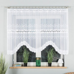 Markizeta kardin Bastia, 250x130 cm, valge