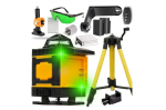 Joonlaserloor BOXER statiiviga, 4D, 16 joont, 25 m, 2 akut, professionaalne joon