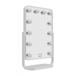 LED-valgustusega meigipeegel Humanas HS-HM01 (valge)