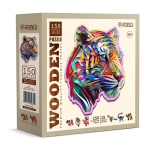 Puidust pusle, V&auml;rvikas tiiger, 150, woodencity, HE 0169-M