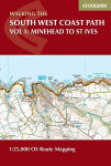 South West Coast Path Map Booklet - Vol 1: Minehead to St Ives: 1:25,000 OS Route Mapping, South West Coast Path Map Booklet - Vol 1: Minehead to St Ives: 1:25,000 OS Route Mapping