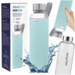 AquaFloow: 700 ml klaaspudel | helesinine korpus | veepudel