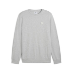 Meeste vabaajajakk PUMA ESS ELEVATED Crew TR helehall Heather - 68472704, hall