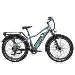 Elektriline jalgratas JOBOBIKE Robin 26", must ja punane v&auml;rv