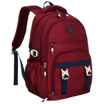 Keskmine seljakott Unisex Peterson, Burgundia