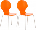 2 tk k&uuml;lastajatetool Diego komplekt, Oranž