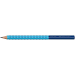 Harilik pliiats Faber-Castell Jumbo Grip 2001 Two Tone must/t&uuml;rkiis, Harilik pliiats Faber-Castell Jumbo Grip 2001 Two Tone must/t&uuml;rkiis