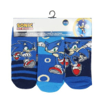 Sonic the Hedgehog laste sokid 3 paari, sinised