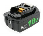 PATONA Premium aku Makita BL1850LED jaoks, 18V 5Ah