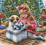 Ristpistes komplekt AVA stitch. Eriline kingitus. AVA-P087