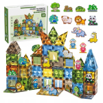 Magnetilised ehitusklotsid lastele Click4toys, 116 tk