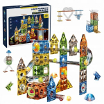 Magnetilised klotsid Click4toys, 105 tk