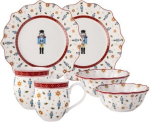 Villeroy & Boch Toy's Delight juubeli hommikus&ouml;&ouml;gikomplekt 2 inimesele &bdquo;P&auml;hklipureja&ldquo;, 6 osa