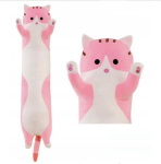 Happy People Andy roosa pehme m&auml;nguasi kass/padi, 50 cm