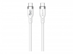 USB-C laadkaabel - HYPER - 2 m - Valge - USB-C &uuml;hilduvus - USB-C liides