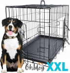 Suur metallist koerapuur Oh!dog XXL 105&times;75&times;69 cm.