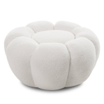 Tumba, PERLE, 61x61x31 cm, Valge