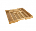 Bambusest sahtlikorraldaja BambooTidy, laiendatav 33.5-50cm