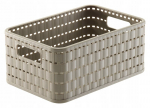 Rotho hoiukast Country, 4 l, beež, 10,8x23,7x15,8 cm