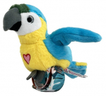 Interaktiivne pehme lind Sinine ara Happy Yappers, 9593