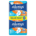 ALWAYS h&uuml;gieenilised pakendid ultra normal plus 20 tk.