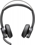 Handsfree seade HP Poly Voyager Focus 2 Supra-aural Bluetooth Stereo K&otilde;rvaklapid Must M&uuml;ra summutav arvutik&otilde;rvaklapp