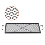 Grillrest Vevor JY-MY-YKW32, 81x38x2,5 cm, must