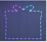 Valgustatud j&otilde;ulukaunistus Kingakarp