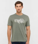 Mustang meeste T-s&auml;rk 1016858*6473, oliiv