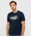 Mustang meeste T-s&auml;rk 1016858*4136, sinine