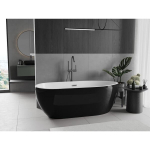 Vann Mexen Eos, 150 x 75 cm, valge/must + gun metal &uuml;levool