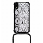 Lookabe Necklace Snake Edition &uuml;mbris iPhone XR jaoks &ndash; l&auml;bipaistev, veekindel ja m&otilde;eldud k&auml;sivabaks kasutamiseks