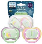 Lutt Philips Avent Ultra Air Nighttime SCF376/29, 6-18 kuud, 2 tk