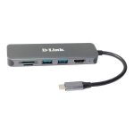 V&otilde;rgukaart - D-LINK DUB-2327 meediakonverter 175x92x32mm hall, Pilka